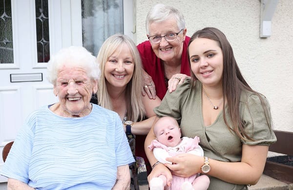 Five generations